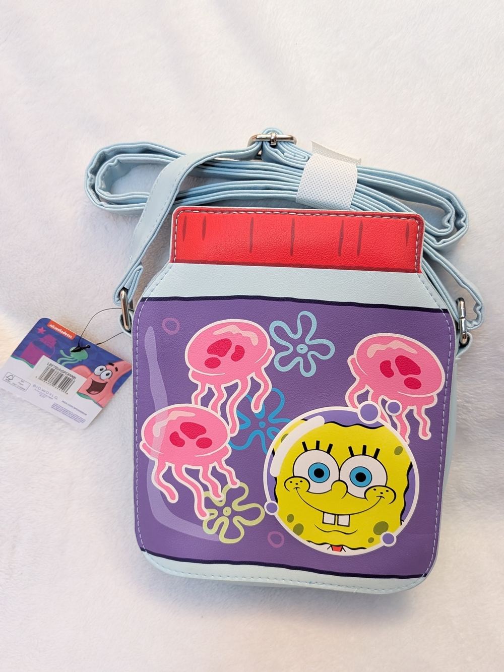 SpongeBob SquarePants  Crossbody Bag - bioworld NWT (small creases)